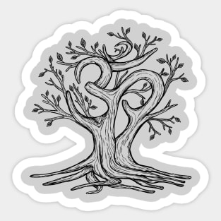 Om Tree Sticker